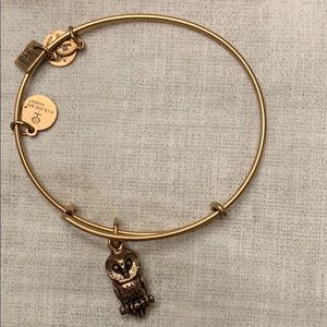 Alex & Ani gold owl Bracelet
